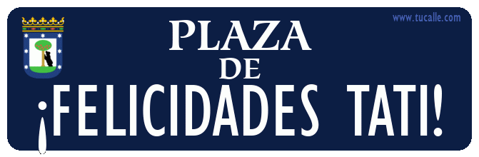 cartel_de_plaza-de-¡Felicidades Tati!_en_madrid_antiguo